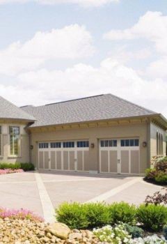 Leander Garage Door Installation – Amarr Hillcrest Long Panel Door for New Garage