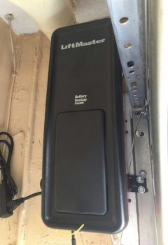 Cedar Park Wall Mount Garage Door Opener Replacement – LiftMaster 8500W Installation