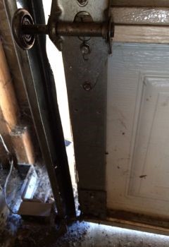 Garage Door Rollers Alignment and Track Adjustment – Leander, TX